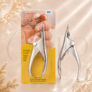 Corta Tips Profesional para Uñas plateado