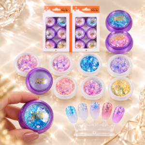 Efecto Cola de Sirena para Uñas x6